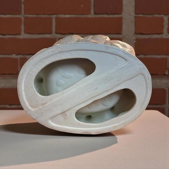 Circle of a Gaggle of Geese Planter Ceramic 6" tall x 9.25" width - Picture 5 of 6